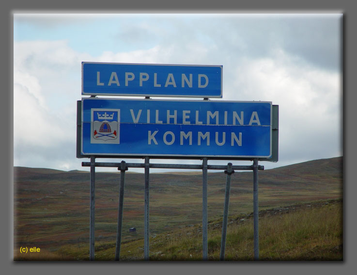 Lappland im Herbst 2003 - Elles Sicht