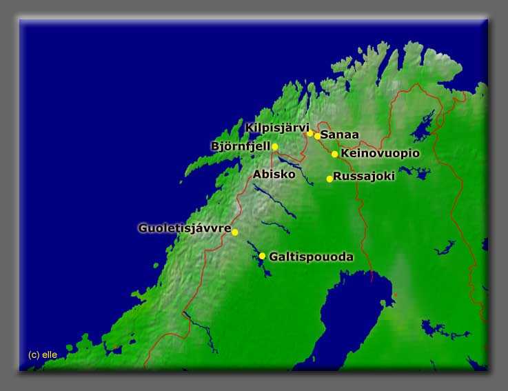 Lappland im Herbst 2003 - Elles Sicht