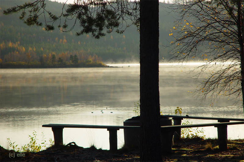 Jokkmokk - Sonnenaufgang am Lulelv