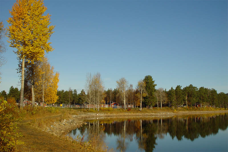 Jokkmokk - Sonnenaufgang am Lulelv