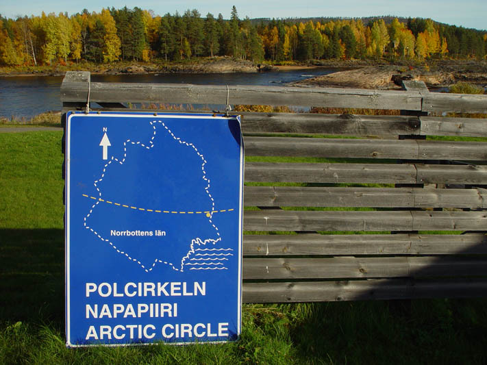 Kattilakoski - Stromschellen am Polarkreis