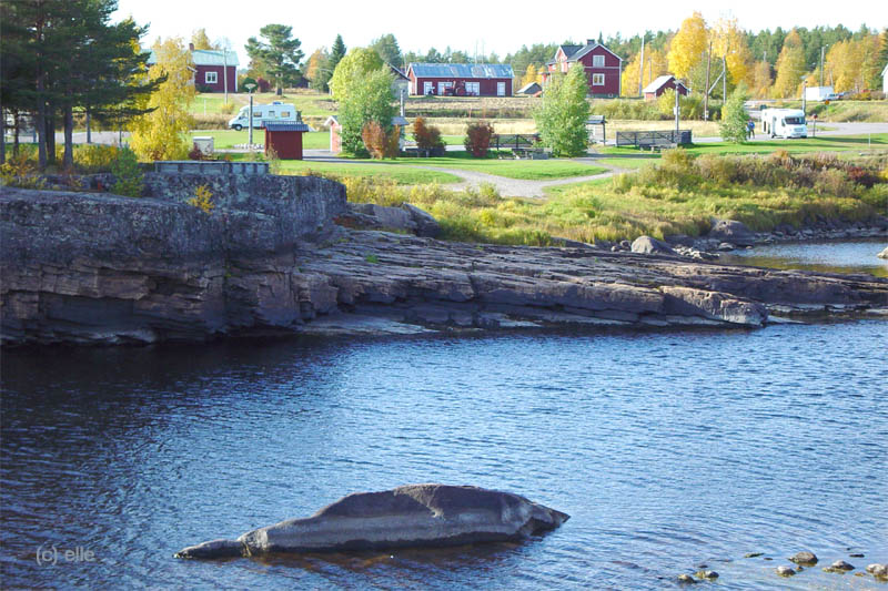 Kattilakoski - Stromschellen am Polarkreis