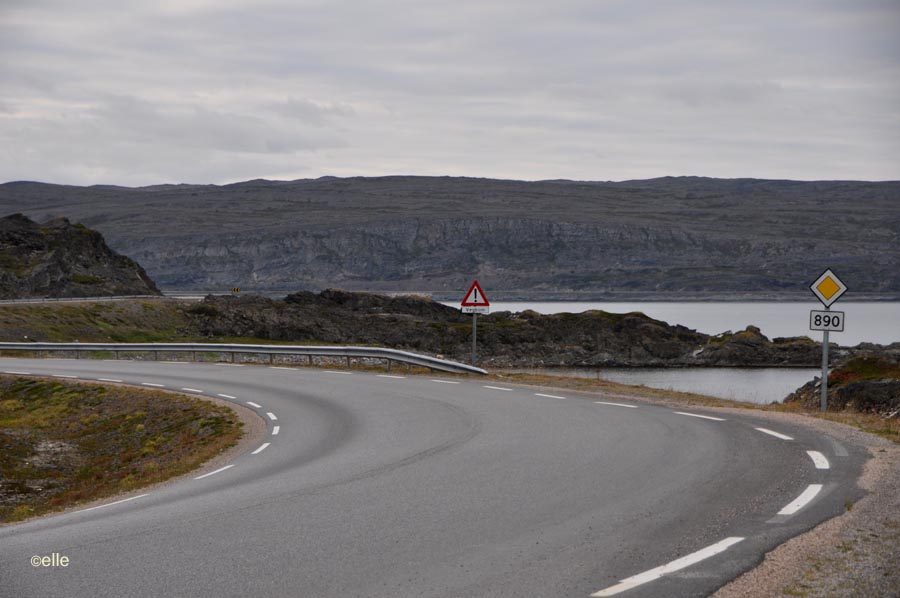 Strae 890 bei Kongsfjord