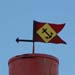 Flagge mit Ankersymbo