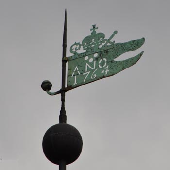 Jahr 1764, k�nigliches Wappen
