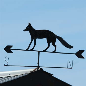 Fuchs auf einem Pfeil; Fuchs